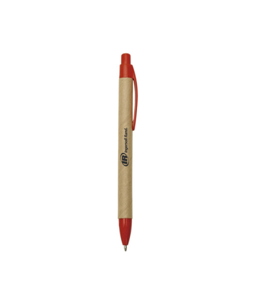 Caneta Ecologica Plastico Vermelho - Ingersoll